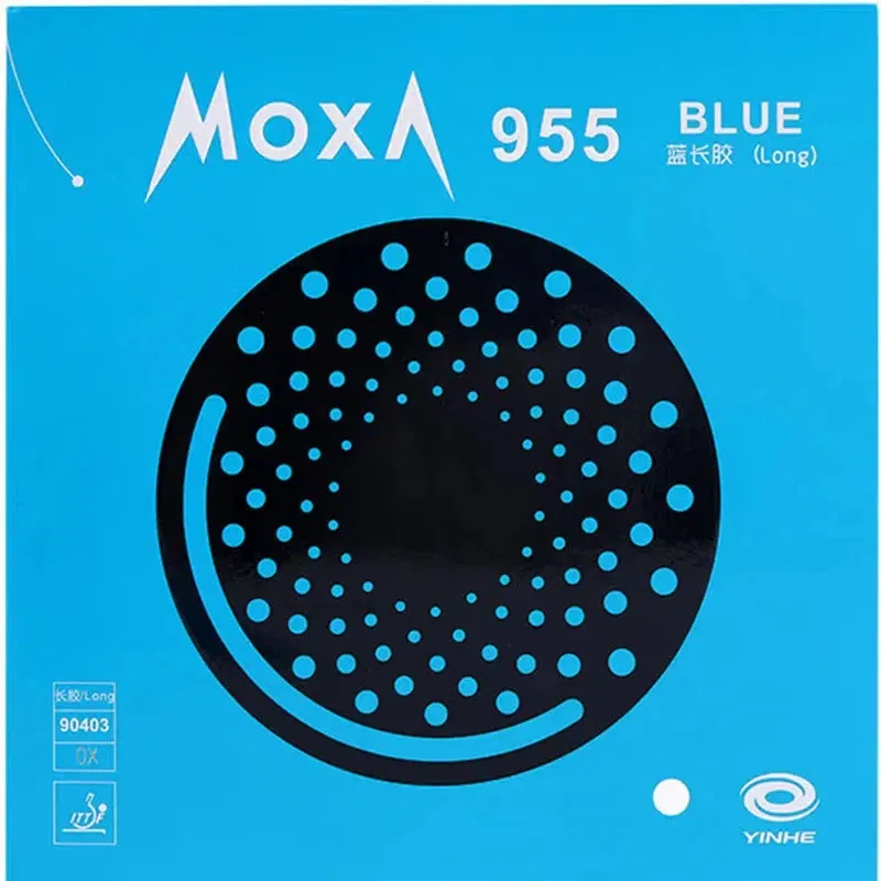 Yinhe Moxa 955 Green/Blue Long Pimple Table Tennis Rubber