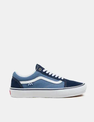 Zapatillas Vans Skate Old Skool Azul Blanco